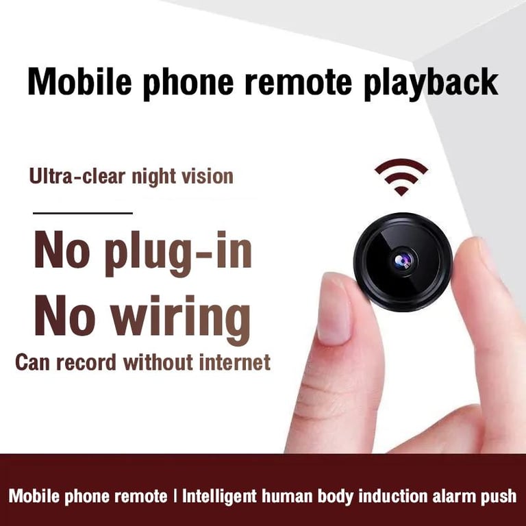 [Stock spot] 1080P IP Camera wifi night vision wireless cameras cctv Mini Camera remote monitor high-definition IP Security Camera CCTV connect to cellphone IP CAM spy camera 360° Monitor Infrared Light Night