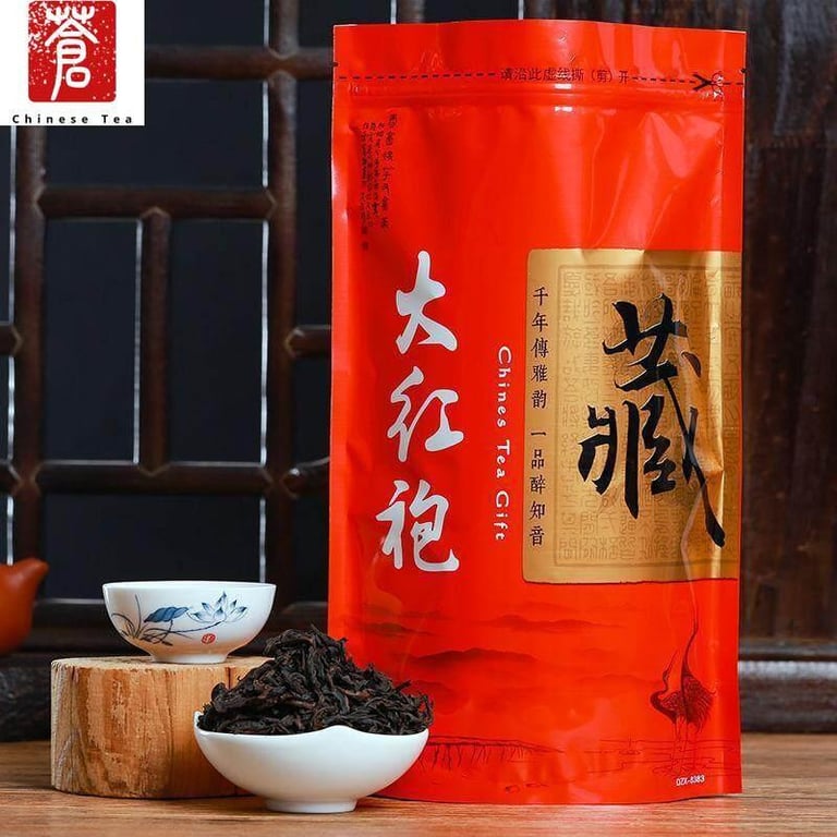 大红袍茶叶 Da Hong Pao Oolong Tea Leaves Strong Tate Tea (250 Grams)