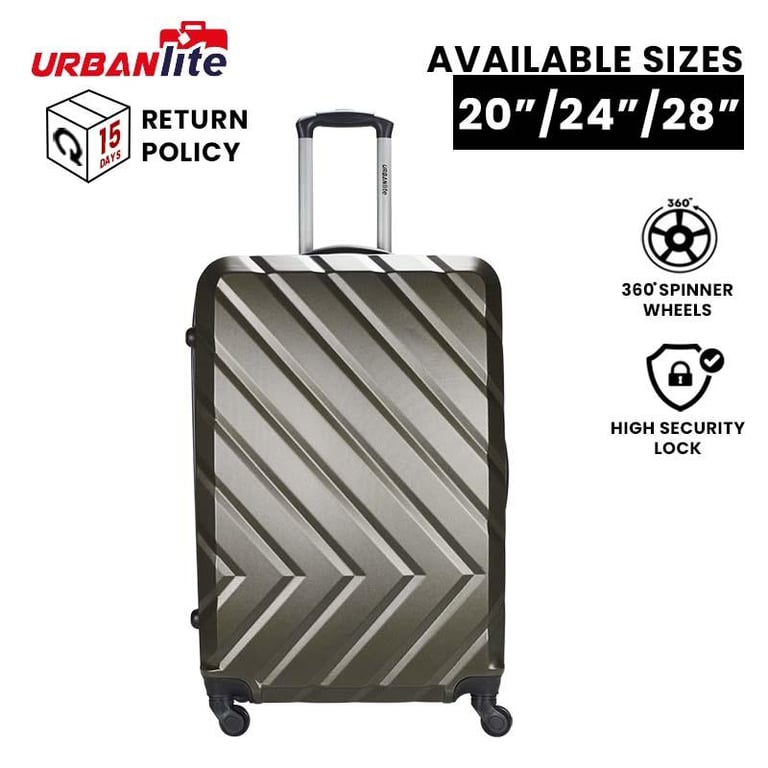 [SG Ready Stock] URBANlite CONTI-20 inch ABS Hard Case with 360° Spinner Wheel Luggage ULH8919 3 Working Days For Delivery By Universal Traveller