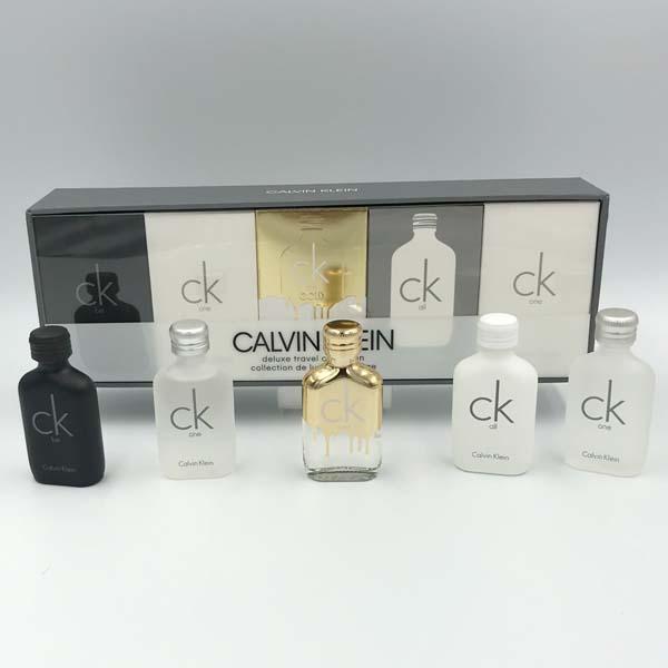 Calvin Klein Set Deluxe Travel Collection for Unisex With 5x10ml