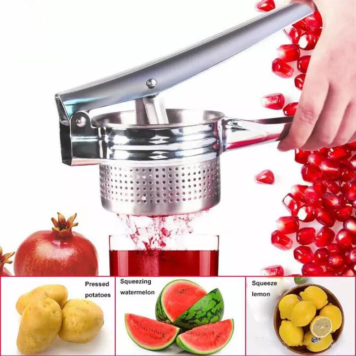 Stainless Steel Manual Juicer Citrus Juicer Mashed Potato Maker Fruit Hand Press Lemon Lime Fruit Squeezer