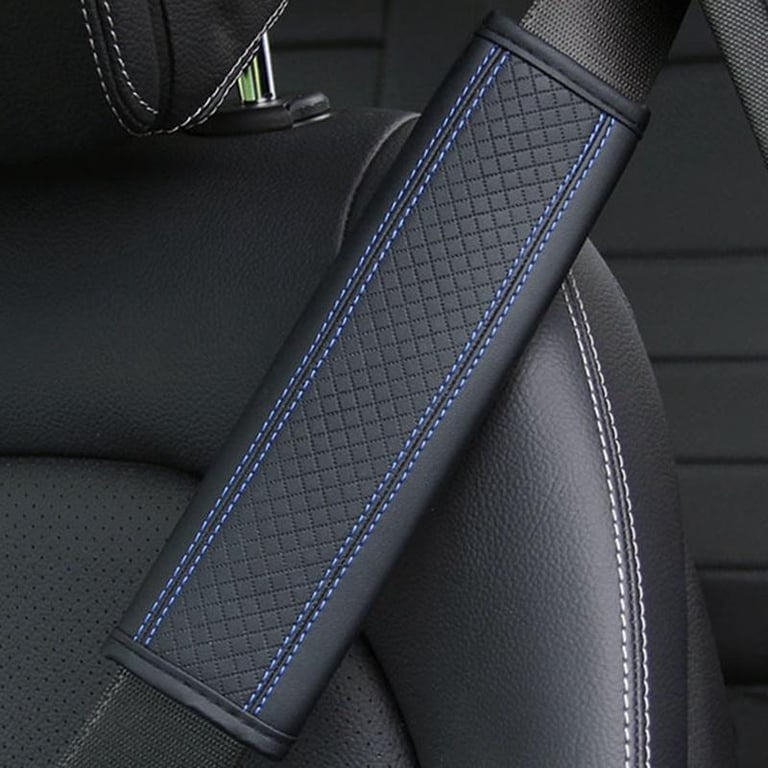 2pcs Car Safety Belt Shoulder Covers Comfort And Breath Pad Protection Padding Auto Accessories|Seat Belts Padding