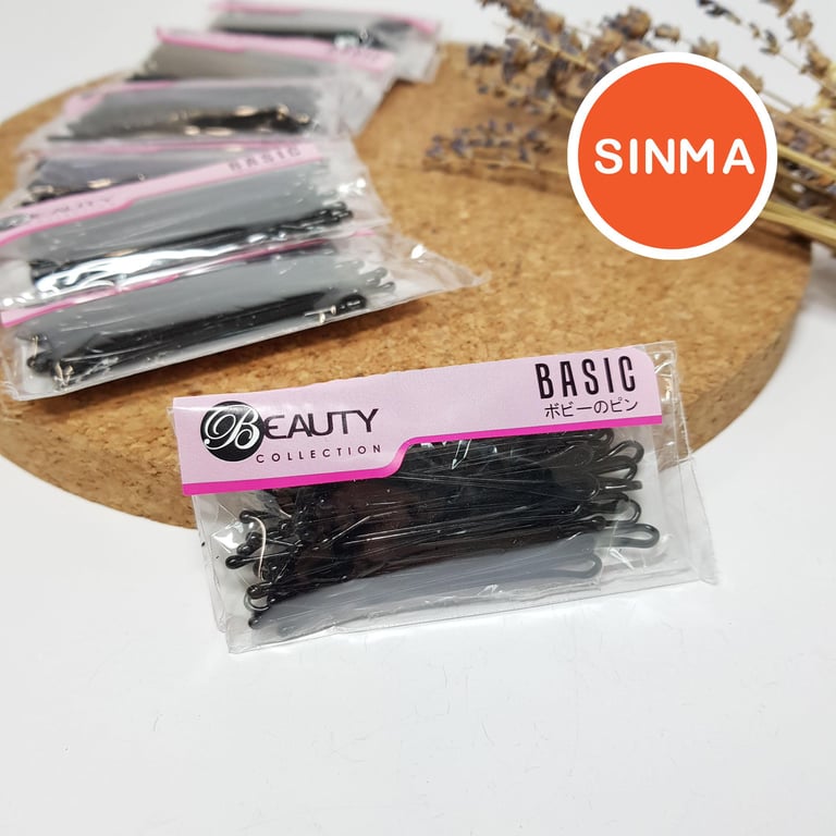 SINMA Bobby Pins 2 Inch  Bundle of 6 packs
