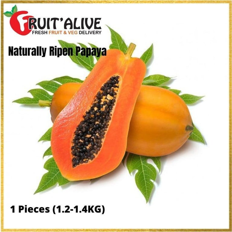 HONG KONG PAPAYA 木瓜 FROM MALAYSIA (1.3-1.6KG) (FRUIT)