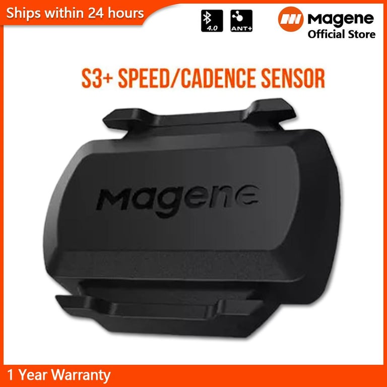 Magene S3 Speed Cadence Sensor ANT Bluetooth Computer Cycling Speedometer IPX7 Waterproof Garmin Igpsport Bryton ZWIFT Dual Sensor Bike Computer