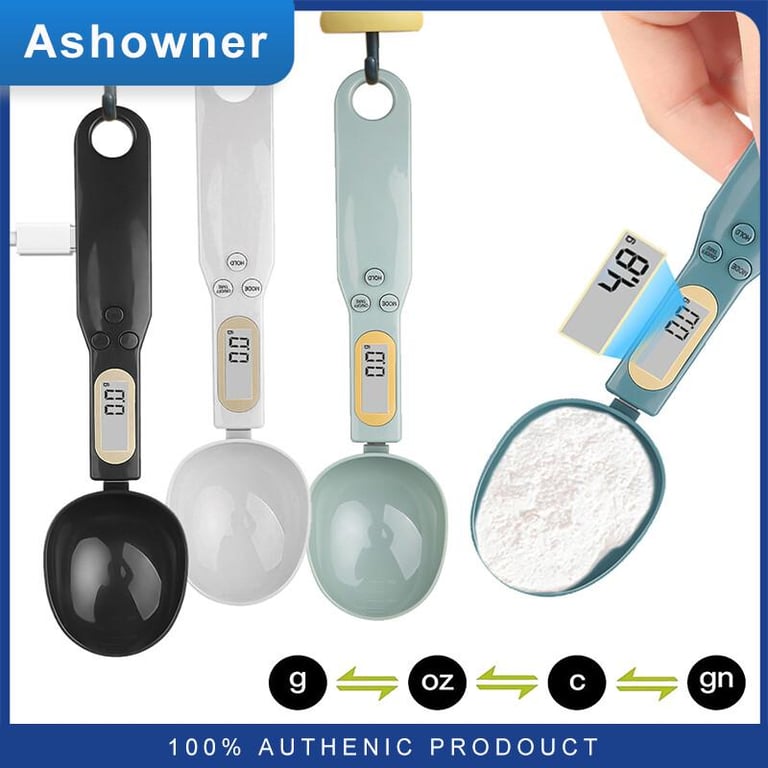 LCD Digital Kitchen Scale Electronic Cooking Food Weight Measuring Spoon 500g/0.1g Coffee Tea Sugar Spoon Scale Kitchen Tool Baking Supplies