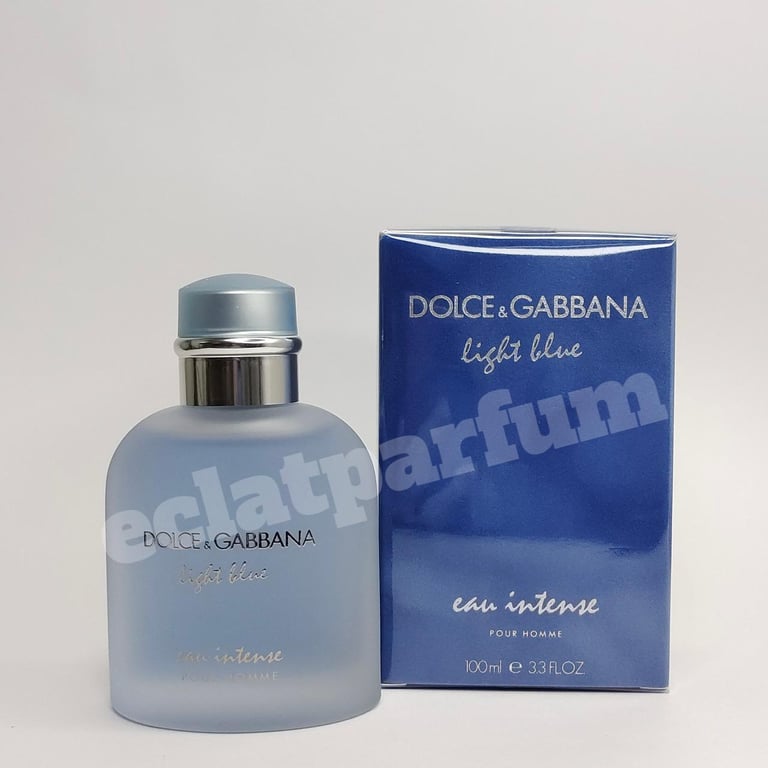 Dolce & Gabbana Light Blue Eau Intense Pour Homme Spray 100ml - Eclat Parfum