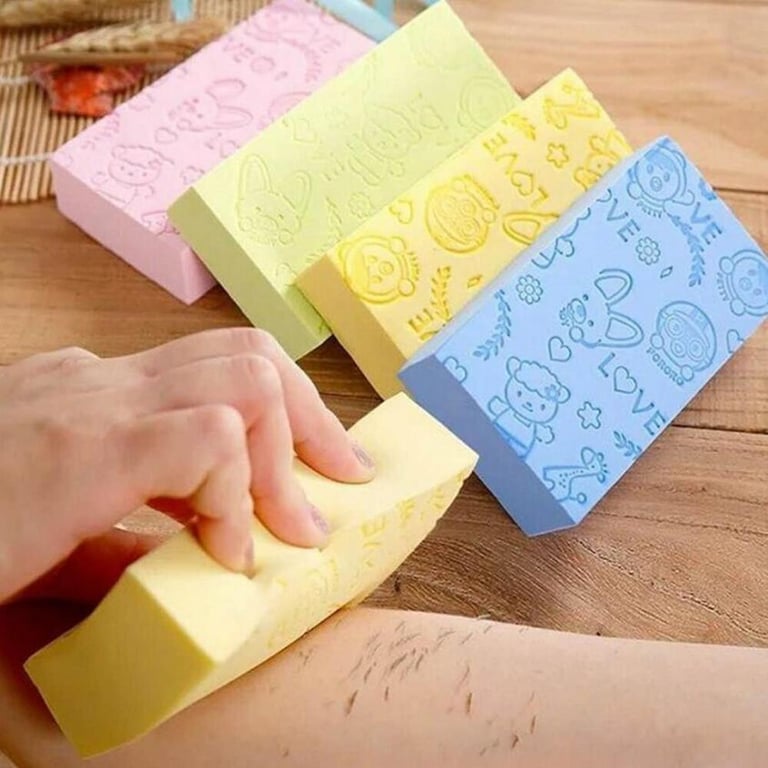 【beauty-sunshine】Magic Bath Sponge Exfoliating/Dead Skin Removing Sponge Body Massage Cleaning Shower Brush Bath Tools For Kids Adult
