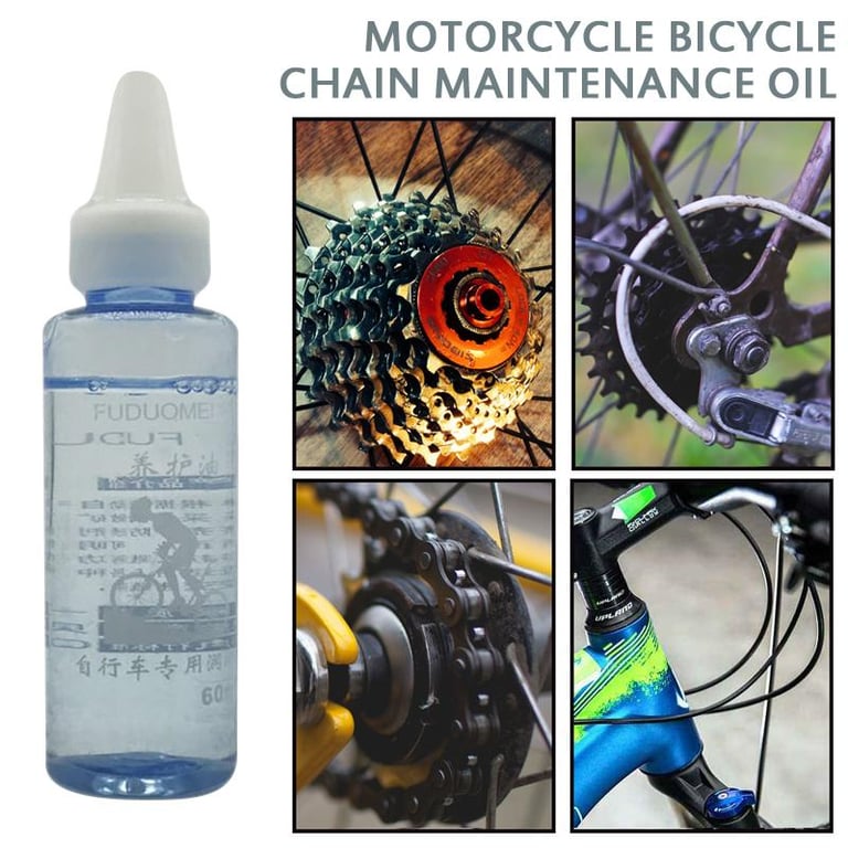 JeoshiMotor 60ML Dry Lubricant Bicycle Chain Lubricating Oil Mountain Road Bike Bicycle Chain Repair Tools Maintenance Greas Accessories