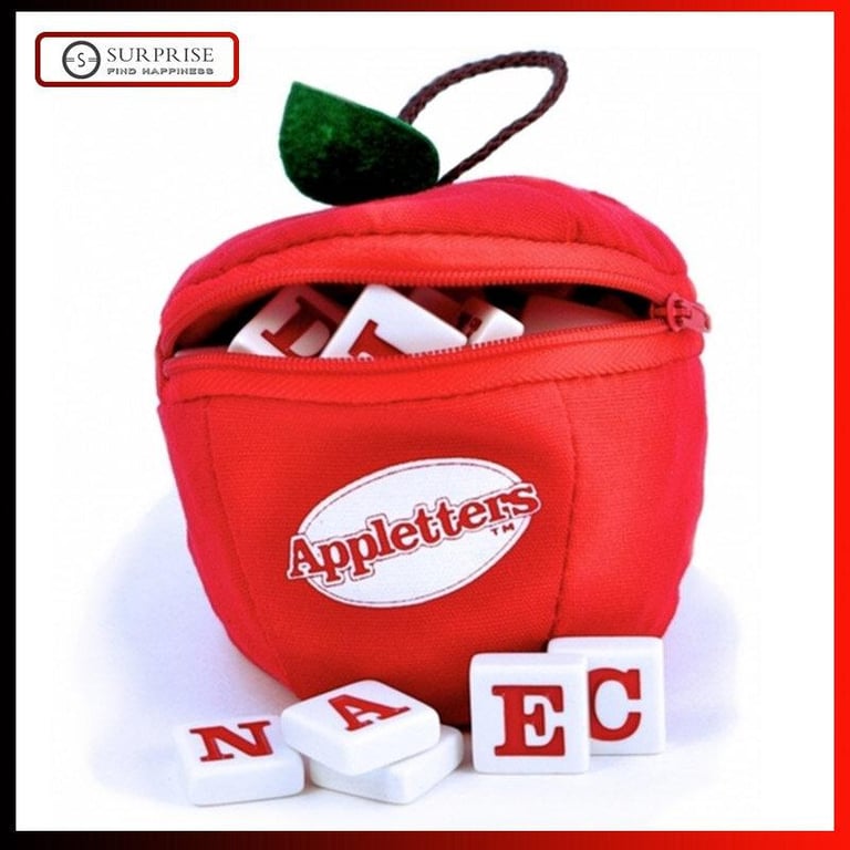 【Ready Stock】Bananagrams Crossword Game Alphabet Educational Game Scrabble Game Family Fun Game Bananagram Word Play Board Game