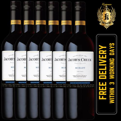 Jacob's Creek Merlot (6 x 750ml) BUNDLE