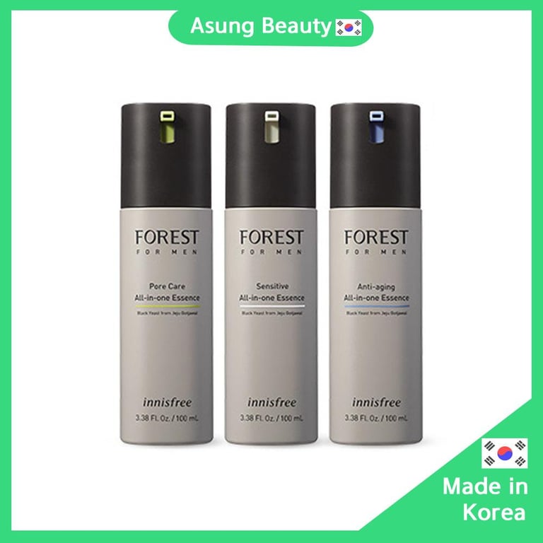 [INNISFREE] Forest 🌲 For Men All-in one Essence 100ml (Pore Care, Anti-aging, Sensitive)