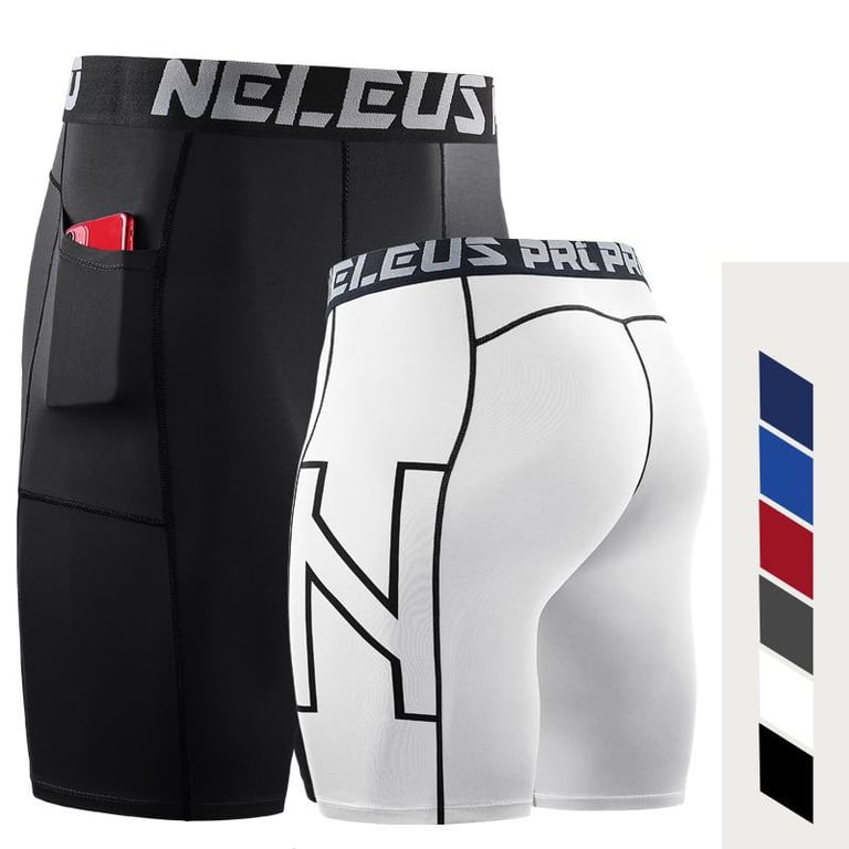 Men Running Shorts Compression Training Underwear Fitness Tights Sports Cycling Jogging Bottoms Quick Drying Pants