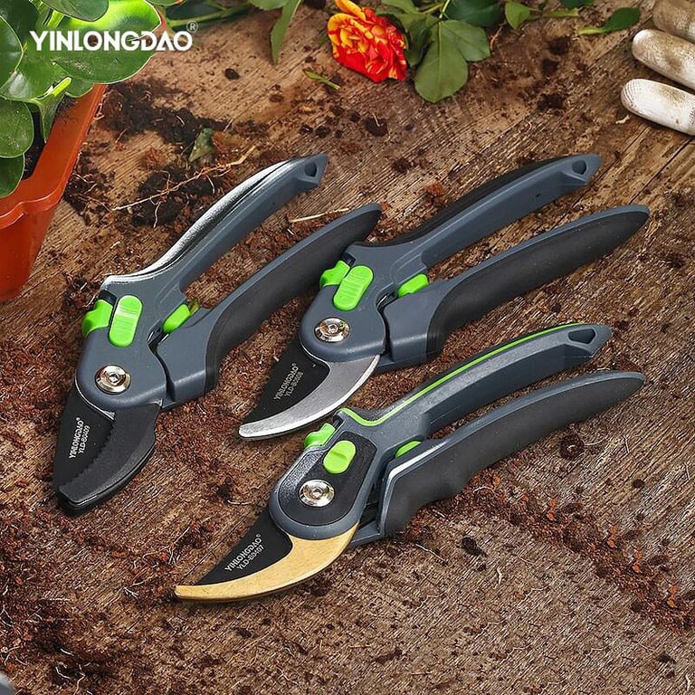 Pruning Shears Scissors Gardening Plant Scissor Secateurs Fruit Tree Branch Cutting Shears Picking Hand Tool Tool