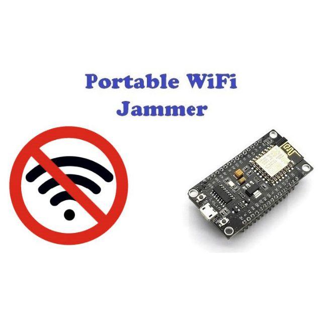 Portable WiFi Jammer / Block Any WiFi Network or Block Particular Targeted Hndphone or Any Device From Using WiFi Signal