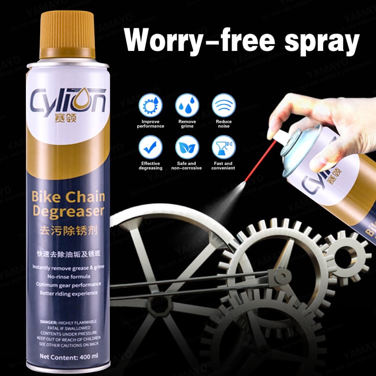 Cylion Bike Chain Degreaser || Rust Remover EU TEST STANDARD Mountain Bike Chain Cleaning Lubrication
