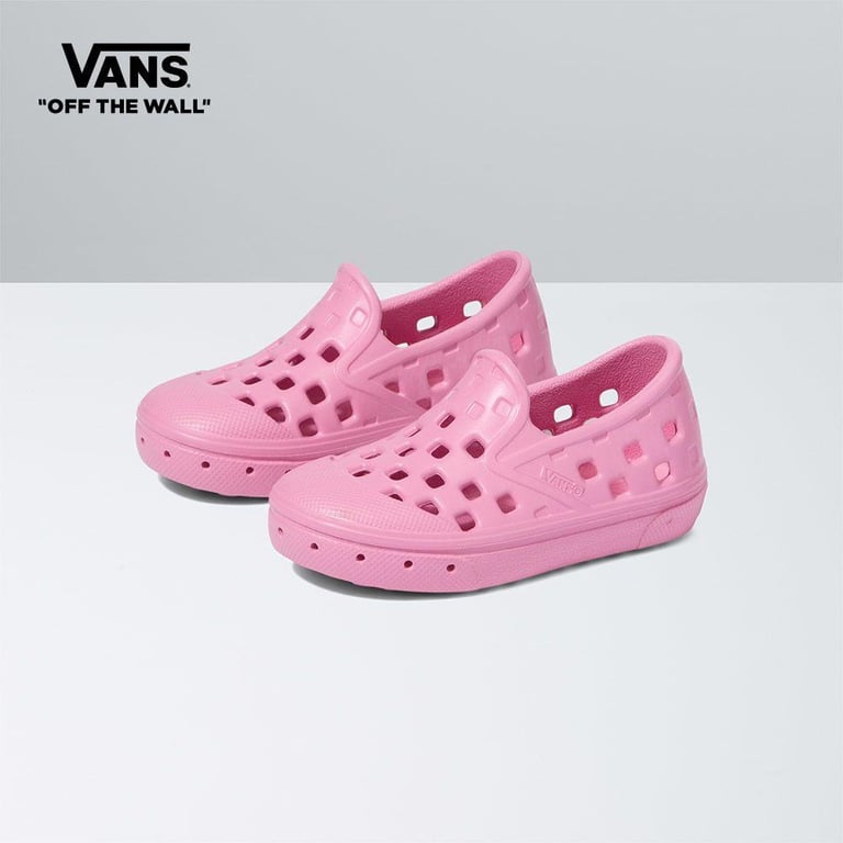 Vans Toddler Slip-On TRK Sneakers (US Size) PINK VN0A4UVHASC1