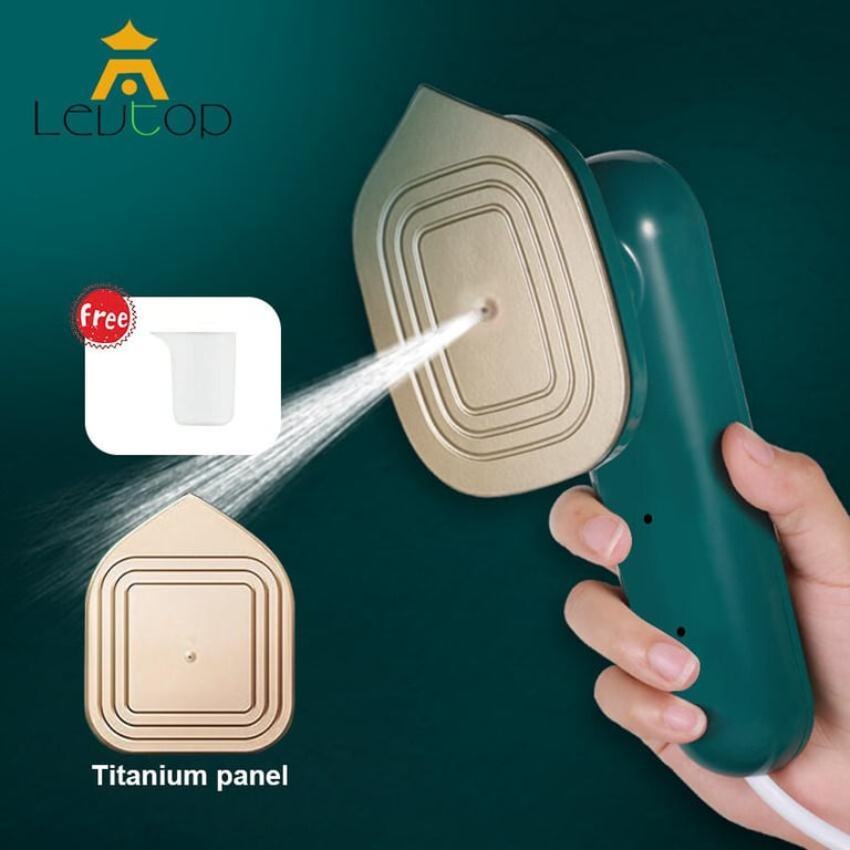 LEVTOP Mini Iron Professional Micro Steam Flatiron Convenient Handheld Household Iron Portable Wet Dry Ironing Machine Home Travel Essential Tools For Sterilization And Mite Removal