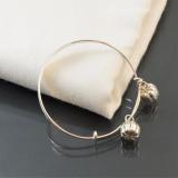 Silver 1314  925 Pure Silver Bangle 925纯银手镯
