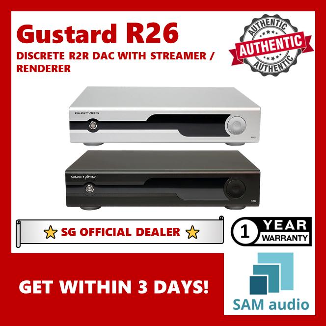 [🎶SG] GUSTARD R26 DISCRETE R2R MQA DAC WITH STREAMER / RENDERER