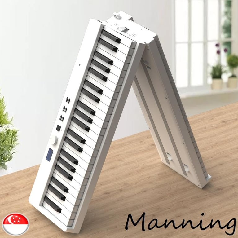 Manning 88-Weighted-Keys Foldable Digital Piano Package