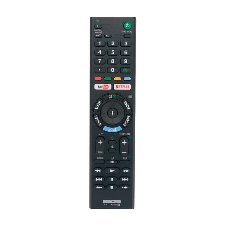 Remote Control RMT-TX300P for SONY TV RMT-TX300B RMT-TX300U with YouTube/NETFLIX