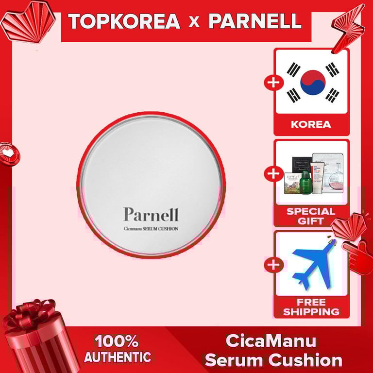 ★PARNELL★CicaManu Serum Cushion  No.21 No.23 / TOPKOREA / Shipping from korea