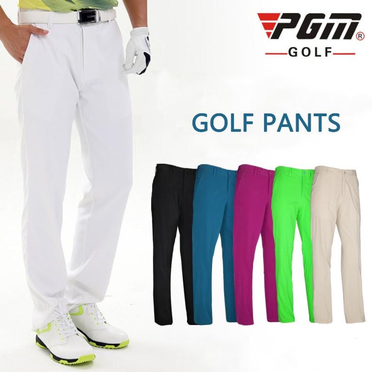 Fashion Mens Pants Golf Clubs Clothing Outdoor Sports Trousers for Men Quick Dry Golf Summer Thin Clothes Plus Size XXS-XXXL Apparel