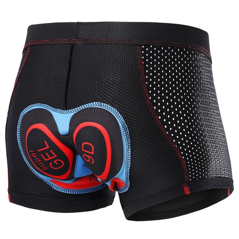 Men Cycling Underwear Shorts Breathable Gel Padded MTB Biking Riding Shorts LIXADA
