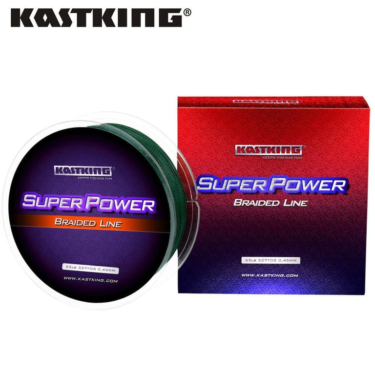 KastKing SuperPower 300M 500M 1000M PE Braided Fishing Line Green 4 Strand 6-80LB Multifilament Fishing Line for Carp Fishing Wire