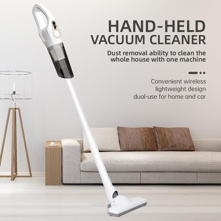 12000Pa Big Suction USB Chargable Handheld Mini Wireless Vertical Washing Vacuum Cleaner for home car HEPA Filtration Carpet