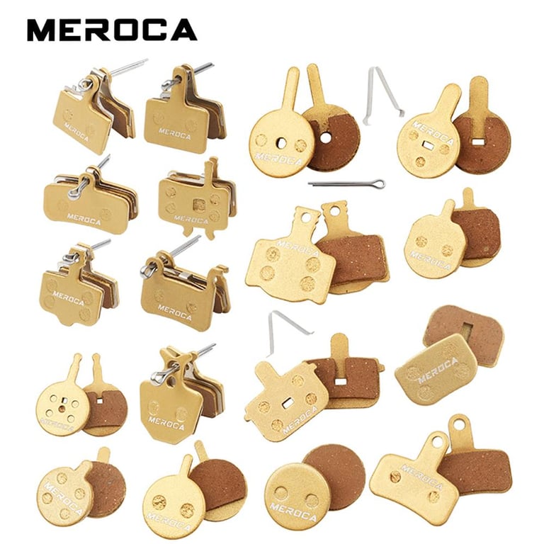 MEROCA MTB Hydraulic Disc Brake Metal Brake Pads For Shimano B01s M445 355 395 Bike Accessories