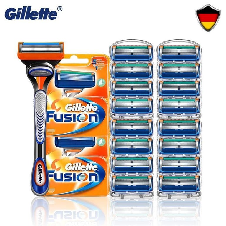 New Fusion 5 Layers Razor Blades Men's Shaver Razor Face Shaver With Replaceable Blades For Men Shave Cassettes New Hot