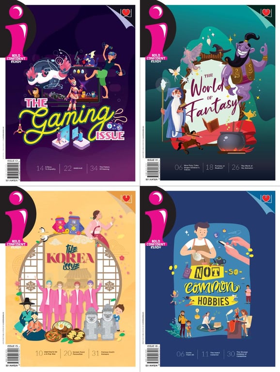 I ISSUES 13 TO 16/ AGE 10 ONWARDS/ 4 ISSUES