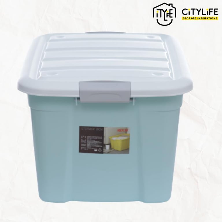 (Bundle of 2) - Citylife Large Storage Container 52L X-6131