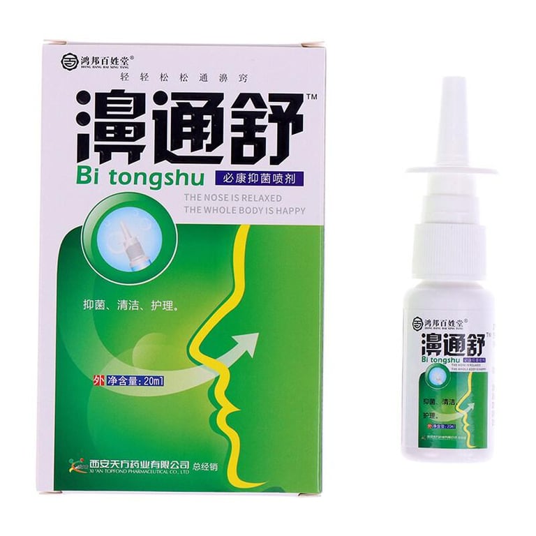 Nifle Chinese Medical Herb Nasal Sprays Rhinitis Sinusitis Spray Treatment Nose Care