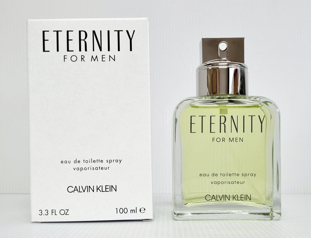 Calvin Klein Eternity for Men Eau De Toilette Spray 100ml TESTER Pack [NEW]
