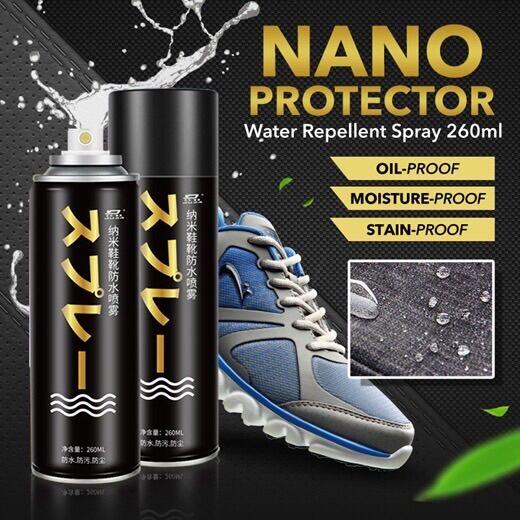 [SG SELLER] Nano Waterproof Repellent Spray, Keep Clothes Bag and Shoes Dry