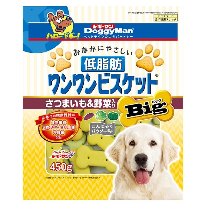 Doggyman Low Fat Biscuit Big Vegetables 450g