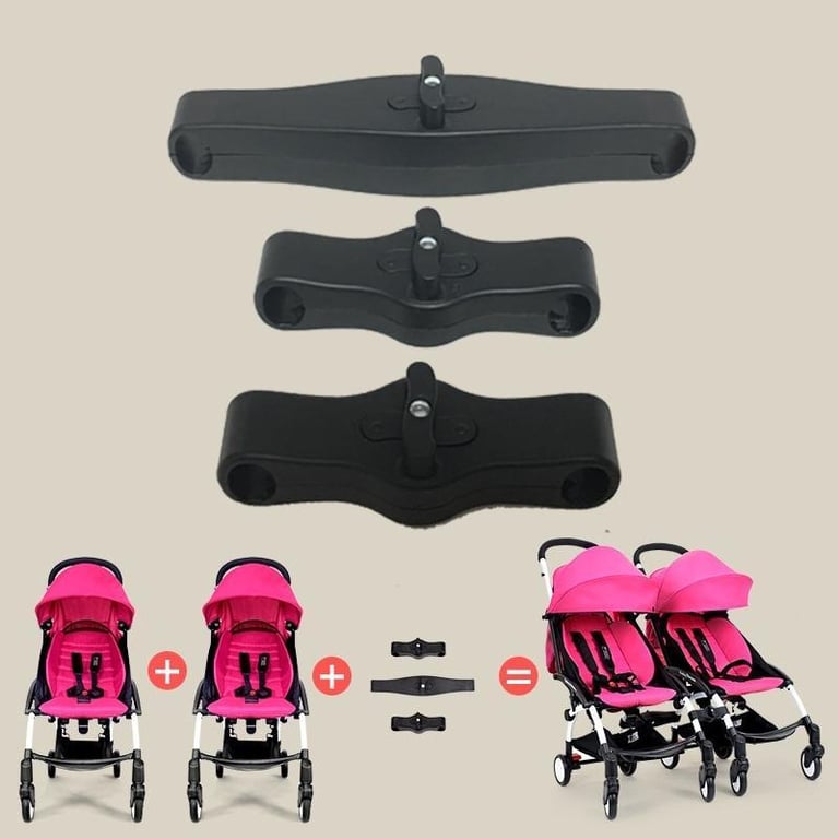 3pcs/set Twins Baby Stroller Accessories Coupler Connector Adapter for Babyzen Yoyo Yoya