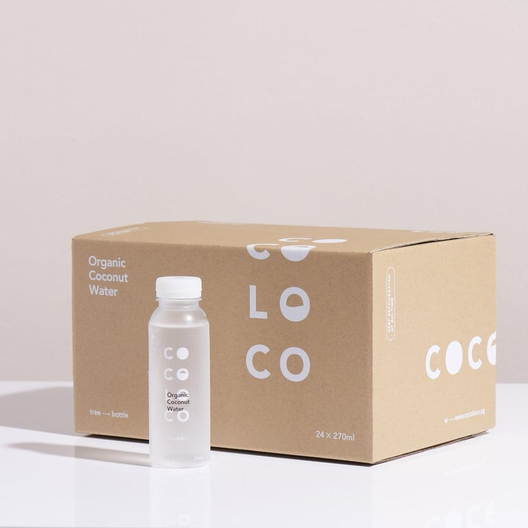 Cocoloco Organic Coconut Water (24 x 270ml)