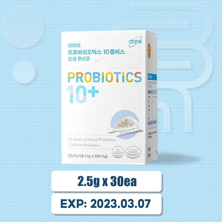 ATOMY Probiotics 10+  Probiotics Plus 2.5gx 30ea Health  Supplement  Dietary Supplement raya hari raya raya gift (EXP 23.03.16)