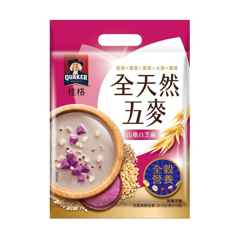 QUAKER All Natural Yam And White Sesame Cereal Beverage (10SX29.5G)