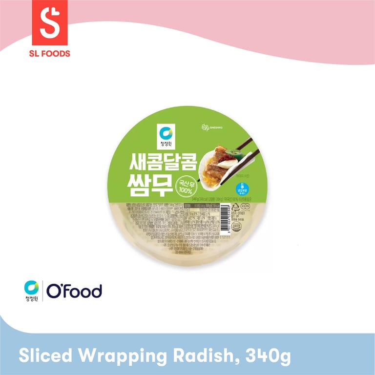 Daesang - Jongga Sliced Wrapping Radish 340g - Korean