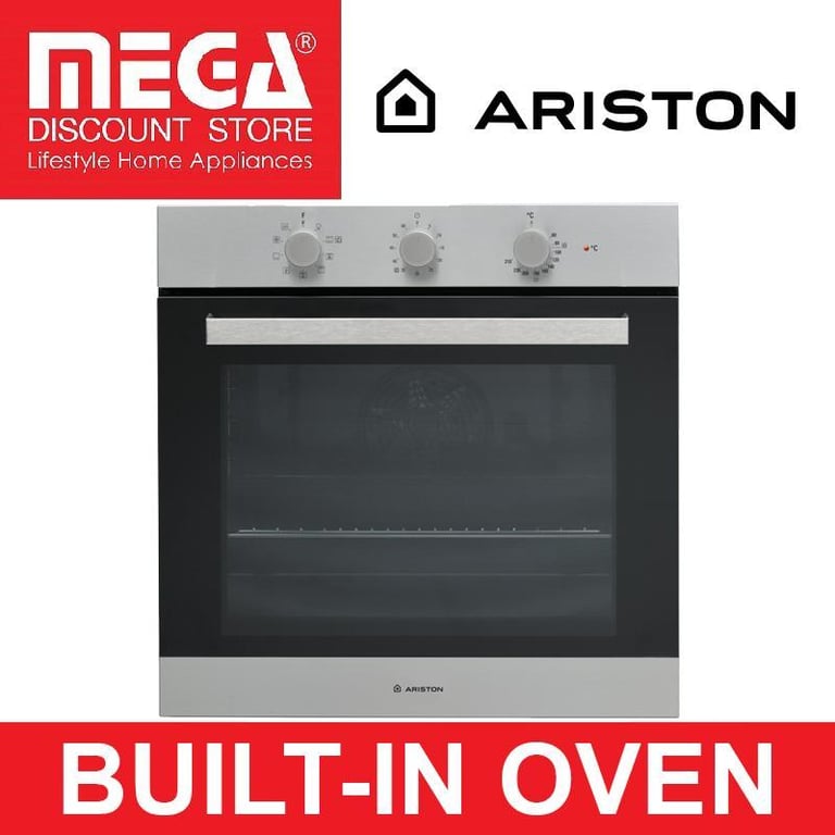 ARISTON FA3834HIXAAUS 60CM 71L BUILT-IN OVEN (FA3 834 H IX A AUS)
