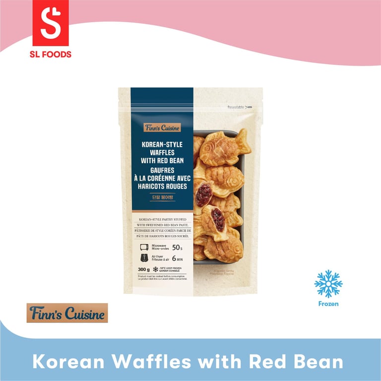 Saongwon - Korean Style Fish Shaped Waffles with Red Bean 300g