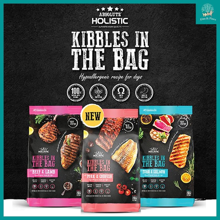 [Absolute Holistic] Kibbles in the Bag Dry Dog Food 12kg