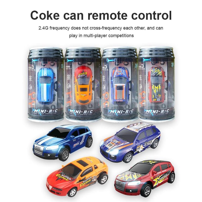 Babyou【Ready Stock】 Hot sale Mini RC car radio remote control Mini racing car 4-band toys children gift RC model