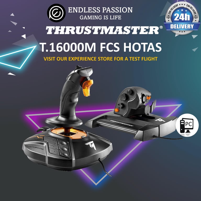 Thrustmaster T16000M FCS HOTAS Controller