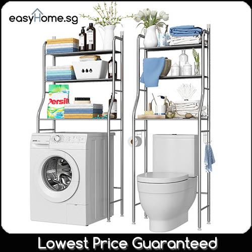 Washing Machine Rack / Toilet Bathroom Rack - Storage Shelves Organizer